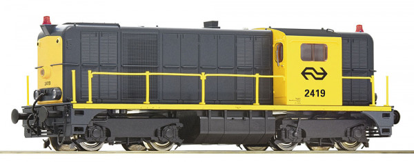 Roco 7300065 - NS Diesellok Reihe 2419 grau/gelb Ep.4, mit A-Frontsignal