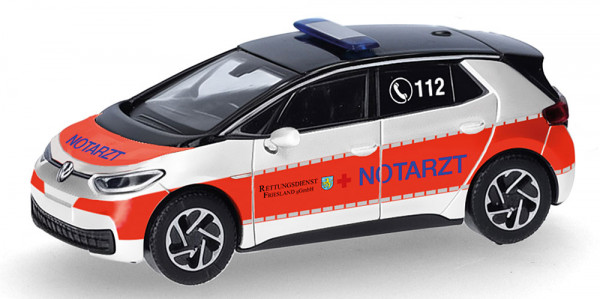 Herpa 098588 - VW ID.3 "Notarzt Friesland"