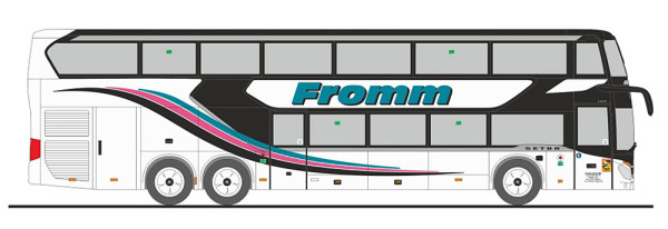 Rietze 61813 - Setra S 531 DT Fromm Reisen Wain