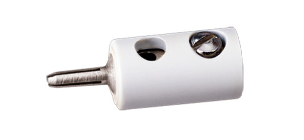 Brawa 3759 - Querlochstecker weiß,10 St. für neues Märklin-Steckersystem