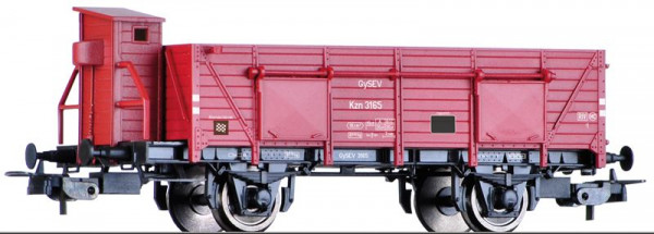 Tillig 76730 - GySEV offener Güterwagen Kzn mit Bremserhaus Ep.3