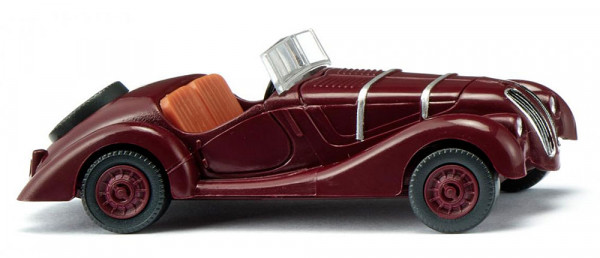 Wiking 082804 - BMW 328 - weinrot