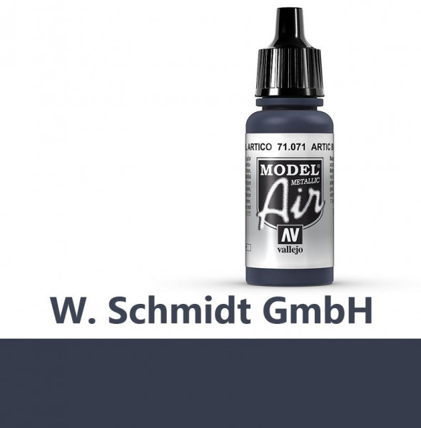 Vallejo 771071 - Model Air Metall-Blau, Metallic, 17 ml