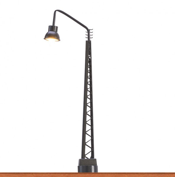 Brawa 83010 - Gittermastbogenleuchte, Stecksockel mit LED