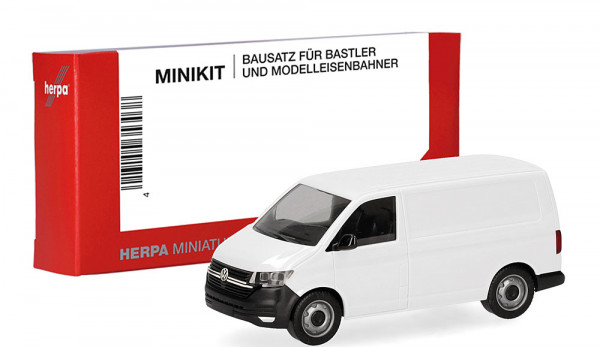 Herpa 014267 - MiniKit VW T6.1 Kasten, weiß
