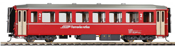 Bemo 9555137 - RhB B 2307 EW I Reisezugwagen rot