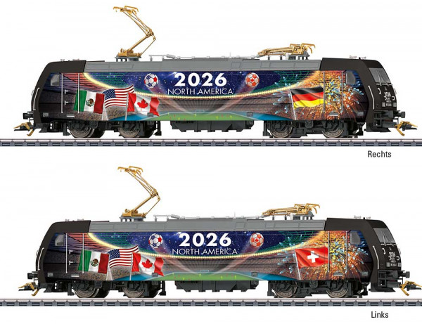 Märklin 36026 - Ellok BR 185.2 "North America 2026" mfx-Decoder + Sound