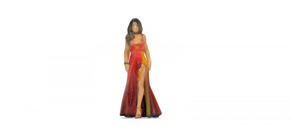 Noch 10405 - Dame im roten Kleid