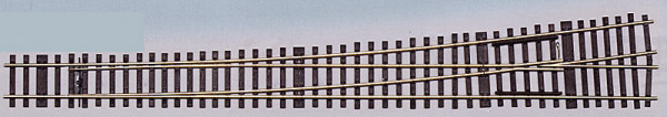 Weinert 74661 - MG Weiche links 1:6,6 Code 75
