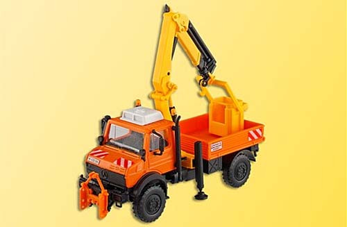 Kibri 15005 - UNIMOG mit Arbeitskran und Korb
