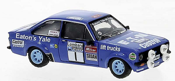 Brekina 19586 - Ford Escort RS 1800 "Eaton" von Hannu Mikkola, Sieger RAC ´79