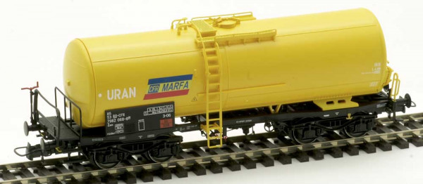 Albert Modell 798008 - CFR Kesselwagen 4-achsig Zaes gelb Ep. 6, "Marfa"