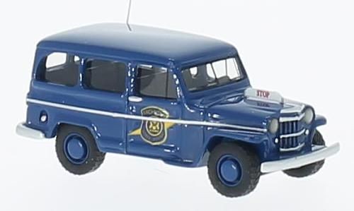 BoS-Modell BOS87012 - Jeep Willys Station Wagon blau