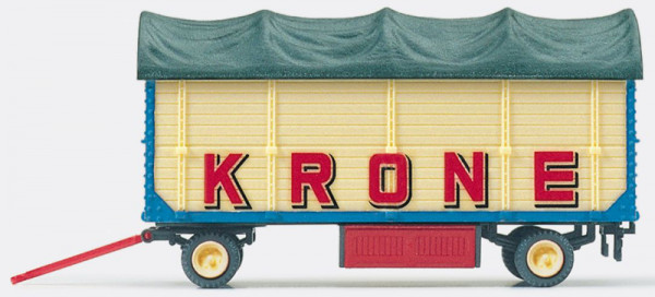 Preiser 21023 - Packwagen 6mtr. mit Plane "Circus Krone" Fertigmodell