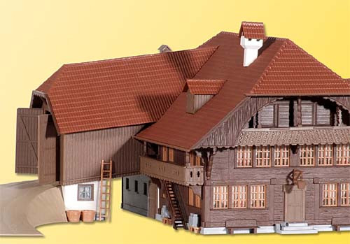 Kibri 38808 - Bauernhof im Emmental 18,5x29x13,5 cm