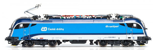 Jägerndorfer JC29452 - CD Ellok Reihe Rh 1216 "Railjet" Ep.6, DCC + Sound
