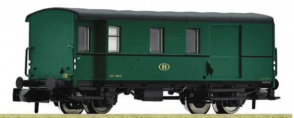 Fleischmann 830156 - SNCB Güterzuggepäckwagen Pwgs ohne Dachkanzel Ep.3