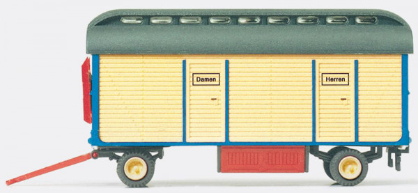 Preiser 21025 - Toilettenwagen 6mtr. "Circus Krone" Fertigmodell