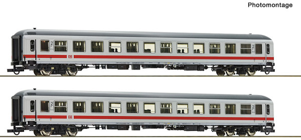 Roco 6200318 - DB-AG 2er Set Personenwagen DB AG E6