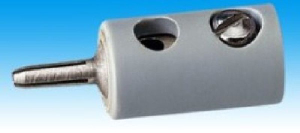 Brawa 3757 - Stecker grau Ø 1,6 mm rund für Märklin 10 Stück
