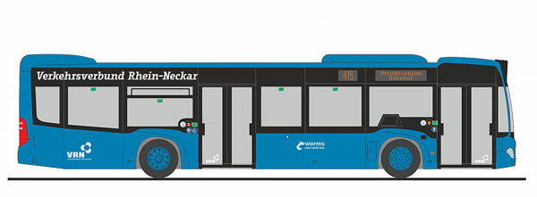 Rietze 69360 - Mercedes-Benz Citaro ´12 VRN - Omnibus Zarth Worms