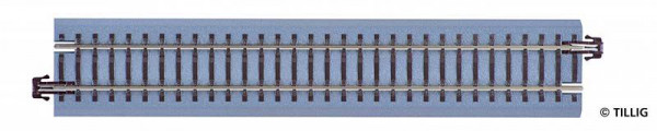 Tillig 83712 - Bettungsgleis braun, Länge 166mm, - gerades Gleis G1