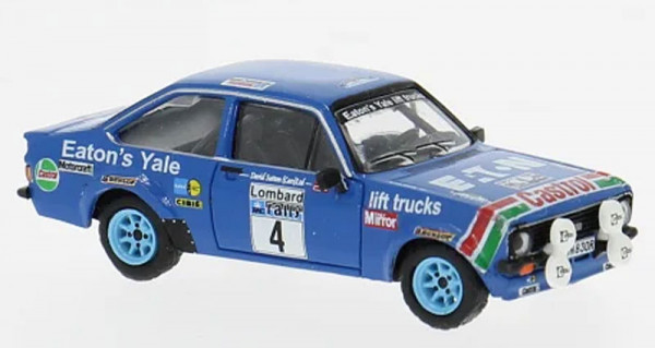 Brekina 19591 - Ford Escort RS 1800 Rallye RAC Lombard 1978 #4 H.Mikkola