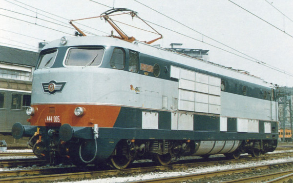 Arnold HN2701S - FS, Elektrolokomotive E.444 005, Vorserienlok mit Versuchslüftern, mit Multiprotoko