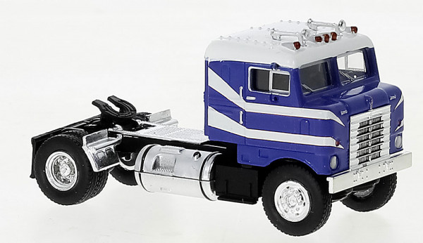 Brekina 85955 - Kenworth Bullnose blau, weiss, 1950,