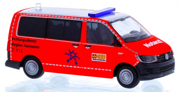Rietze 53790 - Volkswagen T6 Notarzt ASB Region Hannover
