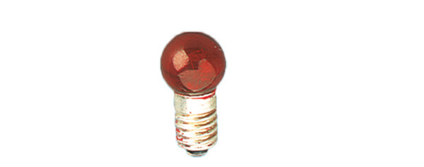 Brawa 3325 - Kugelbirne, E 5,5 Gleichstrom Rot 8 mm 19 V/90 mA