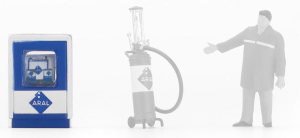 Weinert 33743 - Ölkabinett Aral Weißmetall