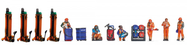 Noch 35900 - Figuren-Themenwelt "Bahnbetriebswerk