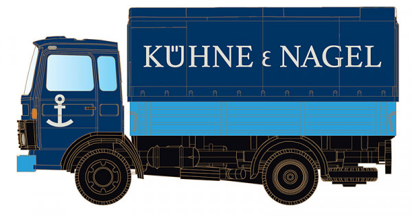 LC-Minis - LC4836 - DAF 900 mit Pritsche/Plane, K