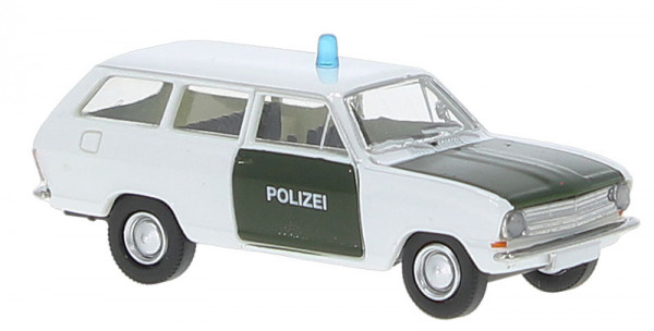 Brekina 20436 - Opel Kadett B Caravan, 1965, Polizei
