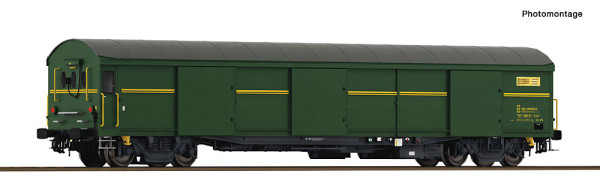 Roco 6620242 - EINSTELLER Postwagen PTT grün AC + Schlusslicht E4