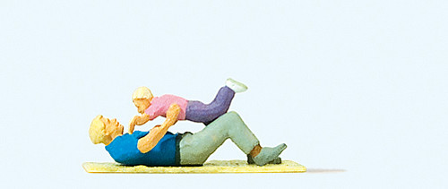 Preiser 28158 - Vater & Sohn