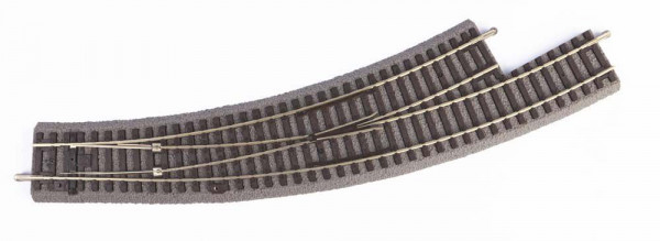 Piko 55427 - A-Gleis Bogenweiche, links BWL-R3 mit Bettung