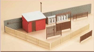 Auhagen 12256 - Tore und Häuserzubehör