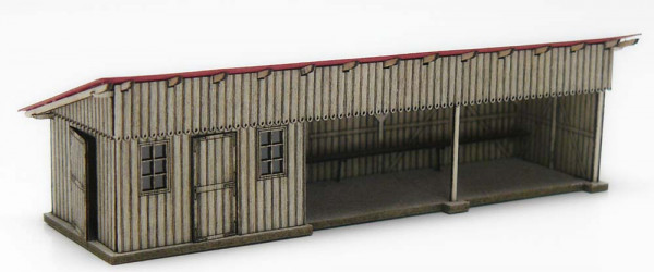Igra 161019 - Bahnhof, Haltepunkt aus Holz