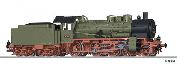 Tillig 502898 - DRG Dampflok BR 38.10 Länderbahn-Lackierung Ep.2