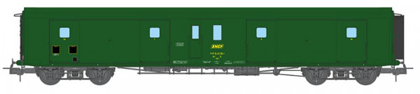 REE VB-356 - SNCF Gepäckwagen "metallise" grün 301 Ep.4