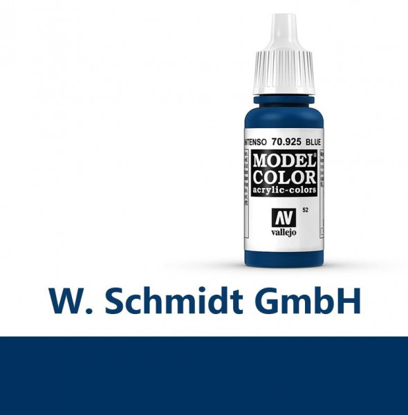 Vallejo 770925 - Model Color Farbe Blau, Matt, 17 ml