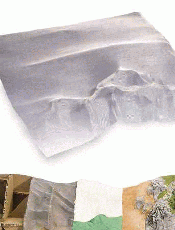 Busch 7179 - Drahtgewebe 75x60cm Feinmaschengewebe aus Aluminium Legierung
