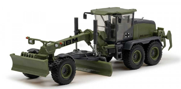 Herpa 747400 - HBM-Nobas Grader BG 180 TA-7, olivgrün (matt)