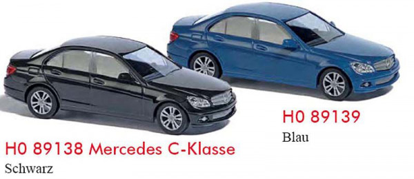 Busch 89139 - MB C-Klasse Blau