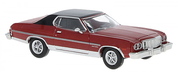 Brekina 19732 - Ford Gran Torino rot/schwarz