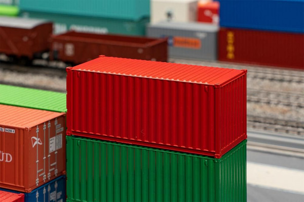 Faller 182003 - 20´ Container, rot