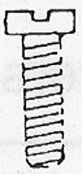 Weinert 2156 - Schraube M2,0x14mm DIN84,10St