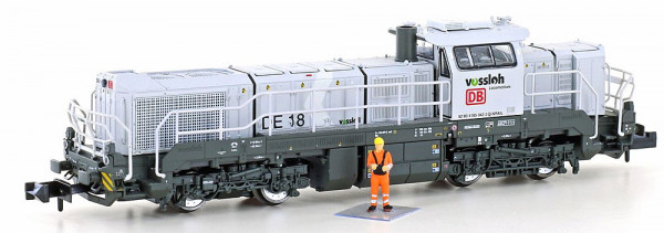 Hobbytrain H32102S - DB AG Cargo Diesellok Vossloh DE18 Ep.6, mit DCC-Decoder + Sound